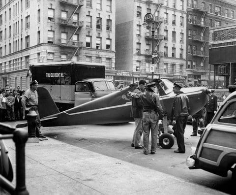 How Thomas Fitzpatrick Landed a Plane Twice on NYC Streets?